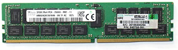 815100-B21 HP 32GB (1x32GB) DDR4-2666 (PC4-21300) SDRAM DIMM